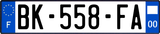 BK-558-FA