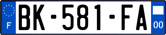 BK-581-FA