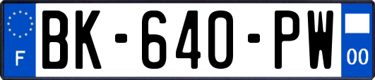 BK-640-PW