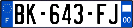 BK-643-FJ