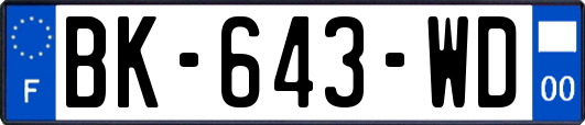 BK-643-WD