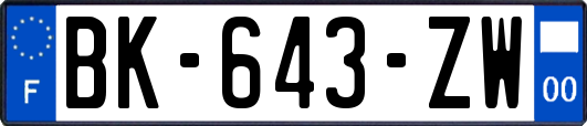 BK-643-ZW