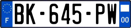 BK-645-PW