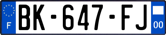 BK-647-FJ