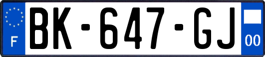 BK-647-GJ