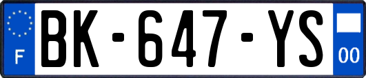 BK-647-YS