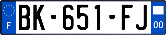 BK-651-FJ