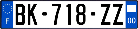 BK-718-ZZ