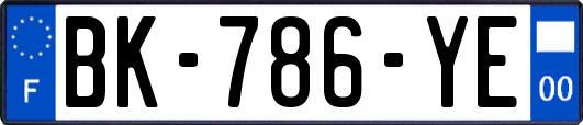 BK-786-YE