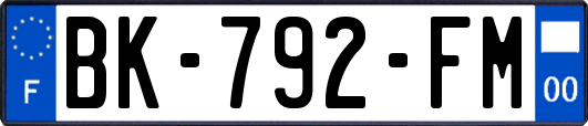 BK-792-FM