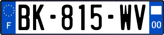 BK-815-WV