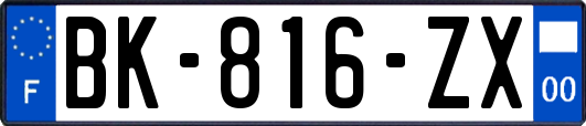 BK-816-ZX