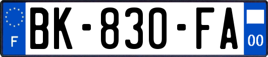 BK-830-FA