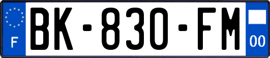 BK-830-FM