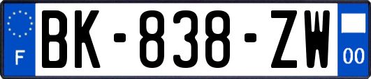 BK-838-ZW