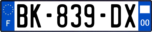 BK-839-DX