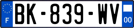 BK-839-WV