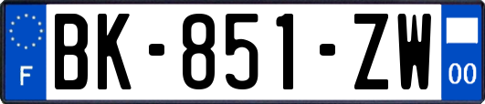 BK-851-ZW