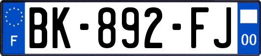 BK-892-FJ