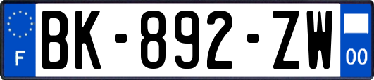 BK-892-ZW