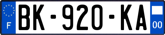 BK-920-KA