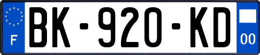 BK-920-KD