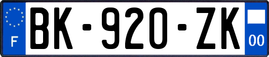 BK-920-ZK