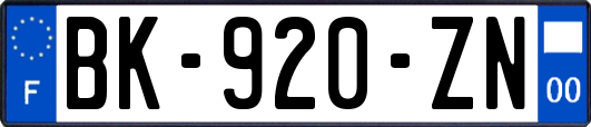 BK-920-ZN