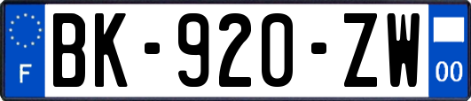 BK-920-ZW