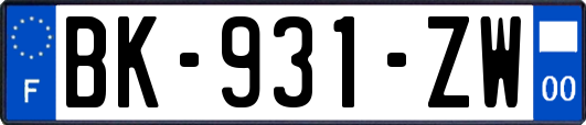 BK-931-ZW