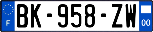 BK-958-ZW