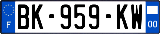 BK-959-KW