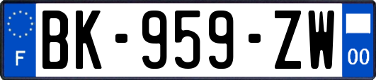 BK-959-ZW