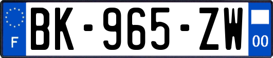 BK-965-ZW