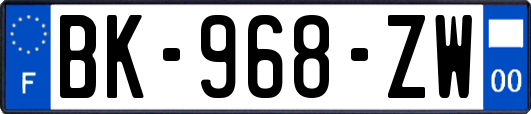 BK-968-ZW