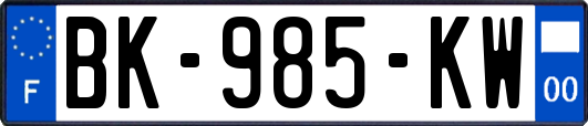 BK-985-KW