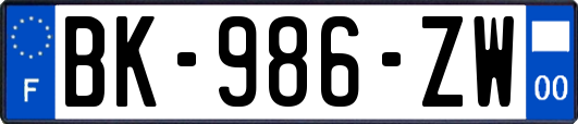 BK-986-ZW