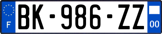 BK-986-ZZ