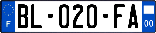 BL-020-FA