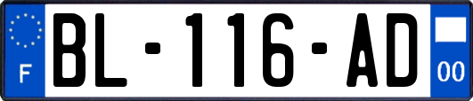 BL-116-AD