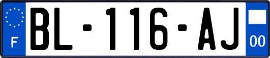 BL-116-AJ