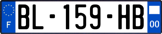 BL-159-HB