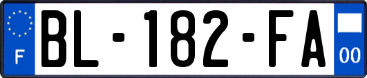 BL-182-FA