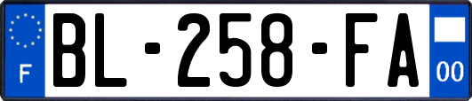 BL-258-FA