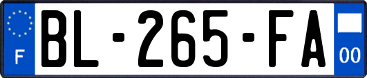 BL-265-FA