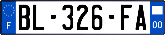 BL-326-FA