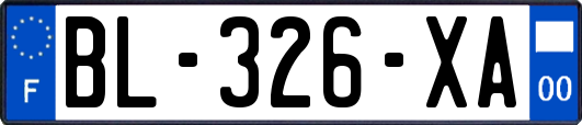 BL-326-XA