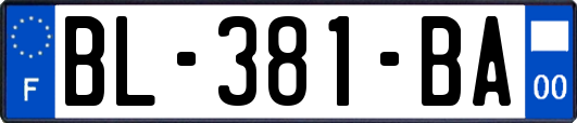 BL-381-BA