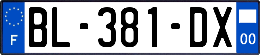 BL-381-DX