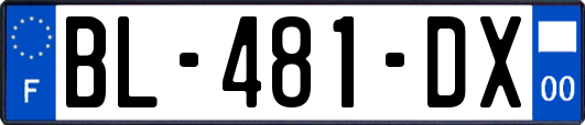 BL-481-DX